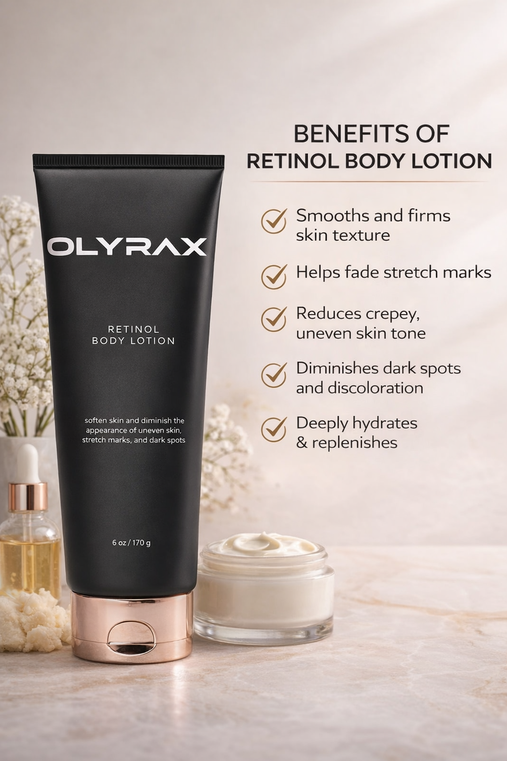 Olyrax Retinol Body Lotion